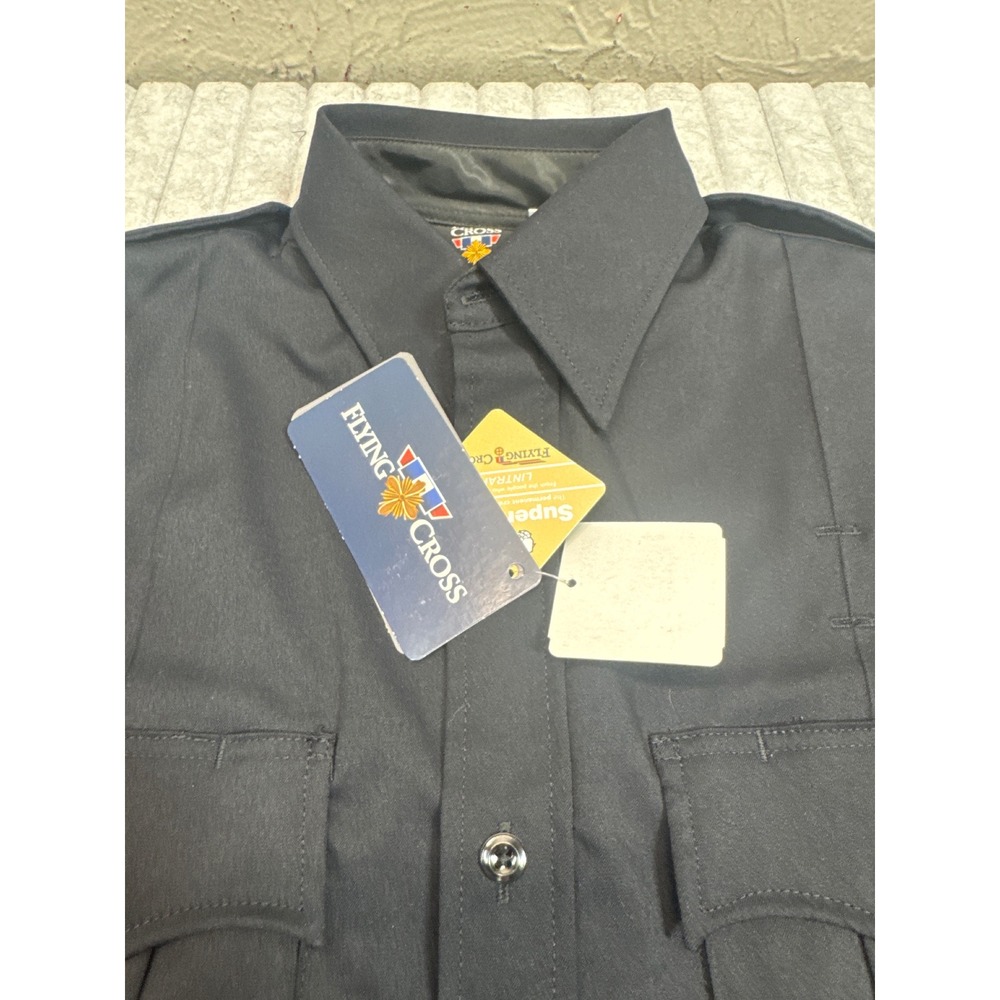 Flying Cross F1 CS1020 Male Shirt LS LAPD Navy Tactical Uniform 14-14.5 34/35